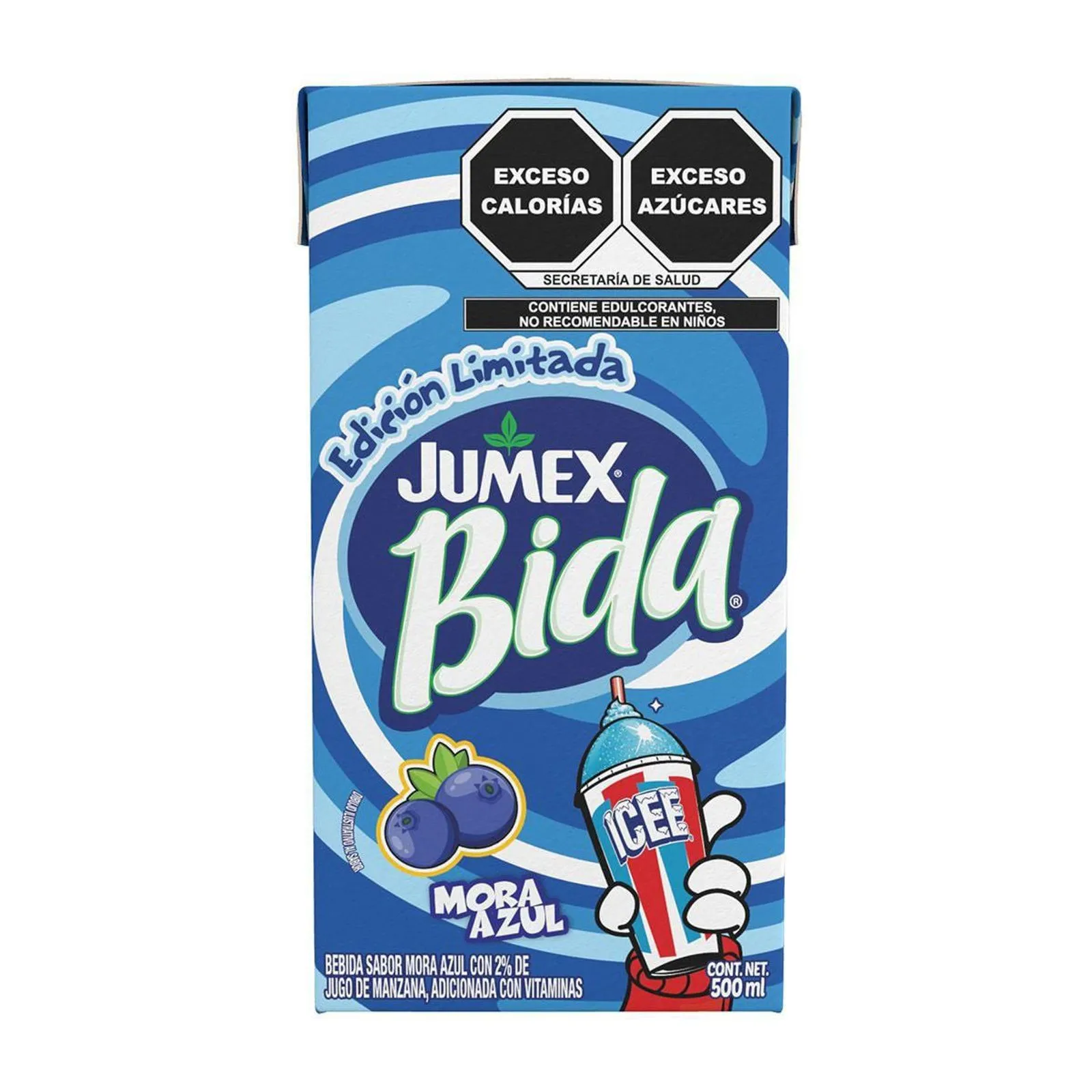 Bida Tetra Icee Mora Azul 500ml