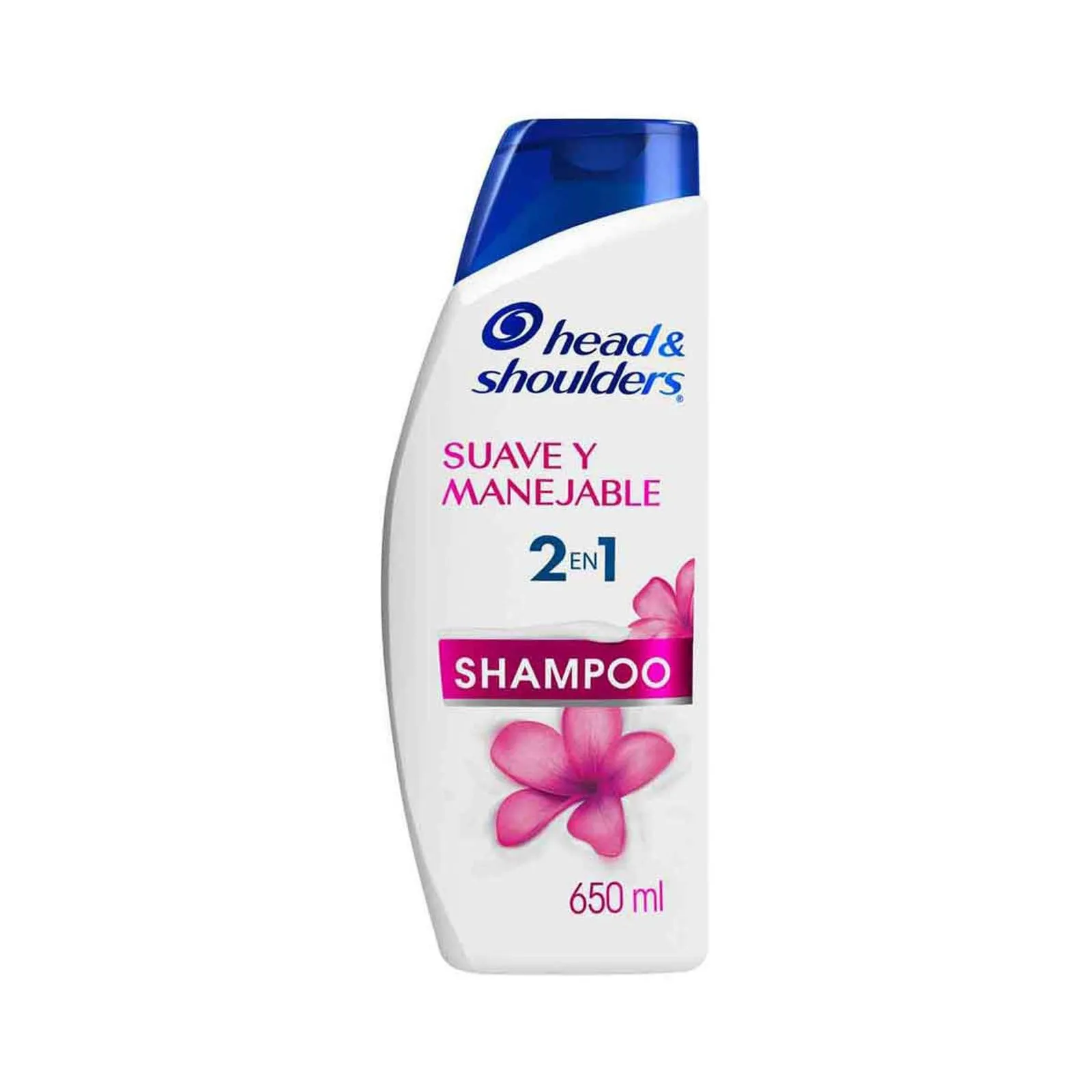 Shampoo Head & Shoulders Suave Y Manejable 2 En 1 Control Caspa 650ml