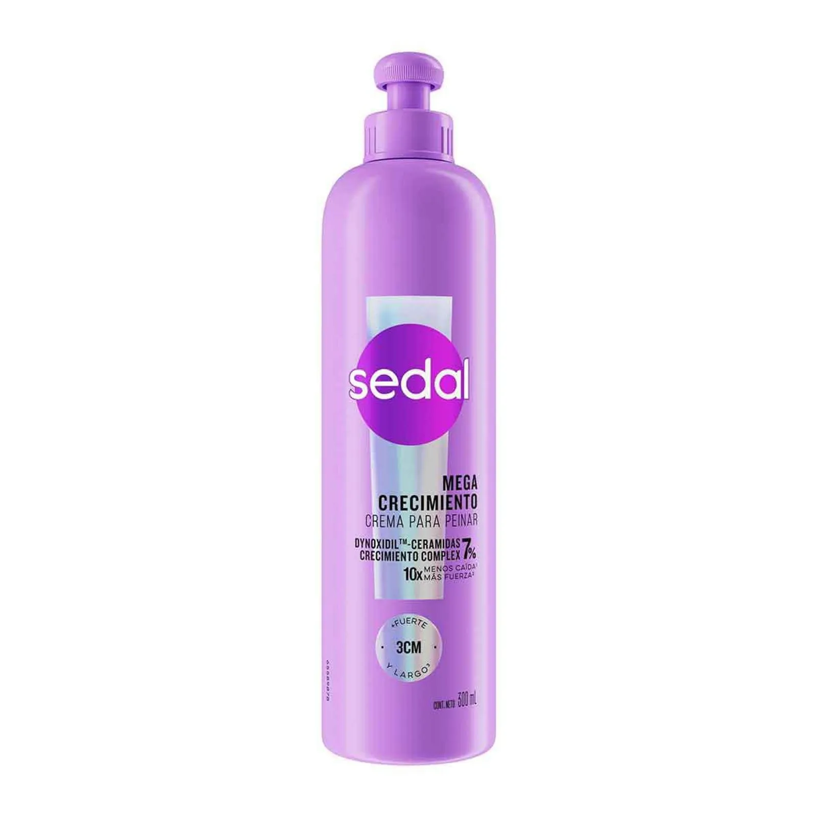 Crema Para Peinar Sedal Mega Crecimiento 300ml