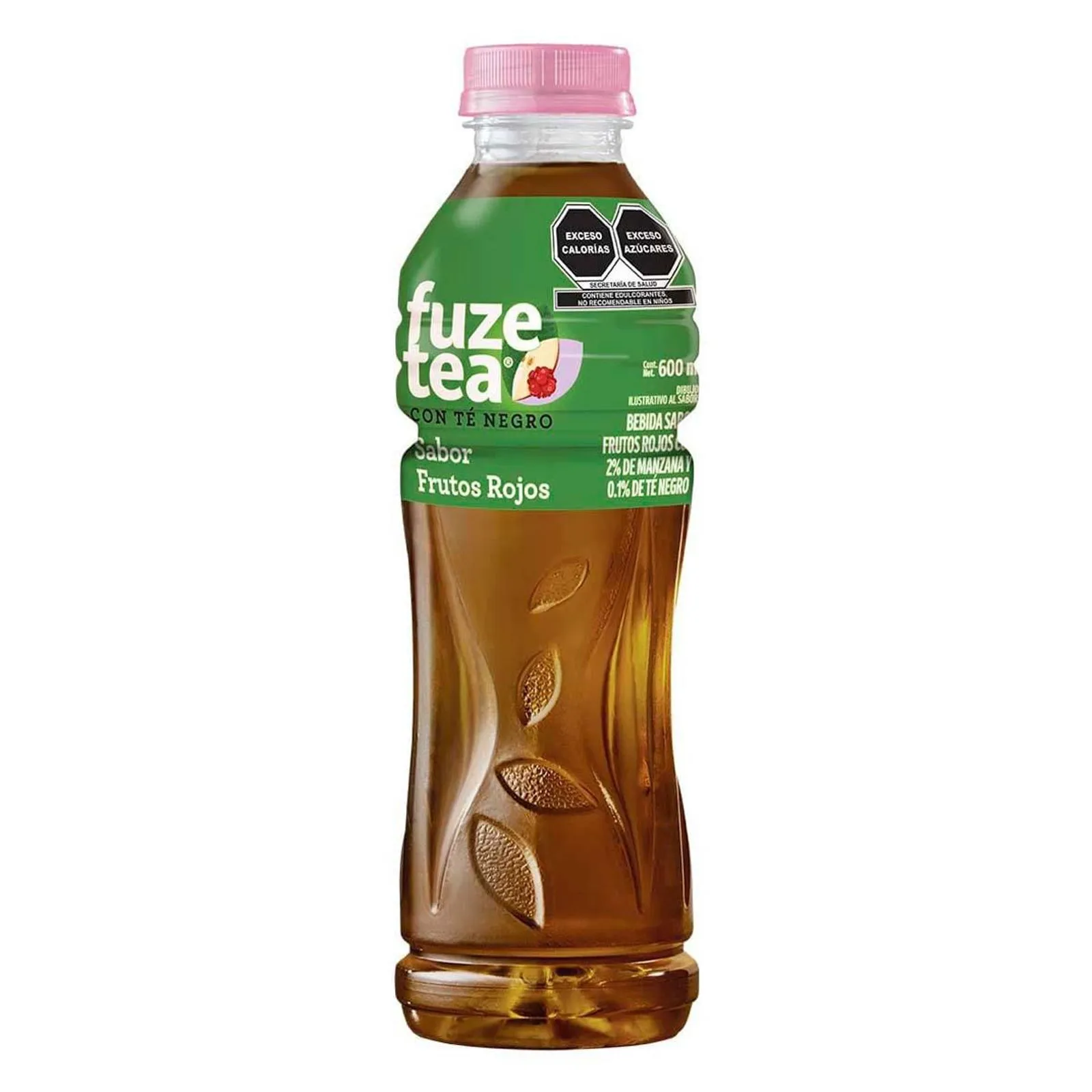 Bebida Fuze Tea Sabor Té Negro Frutos Rojos 600ml