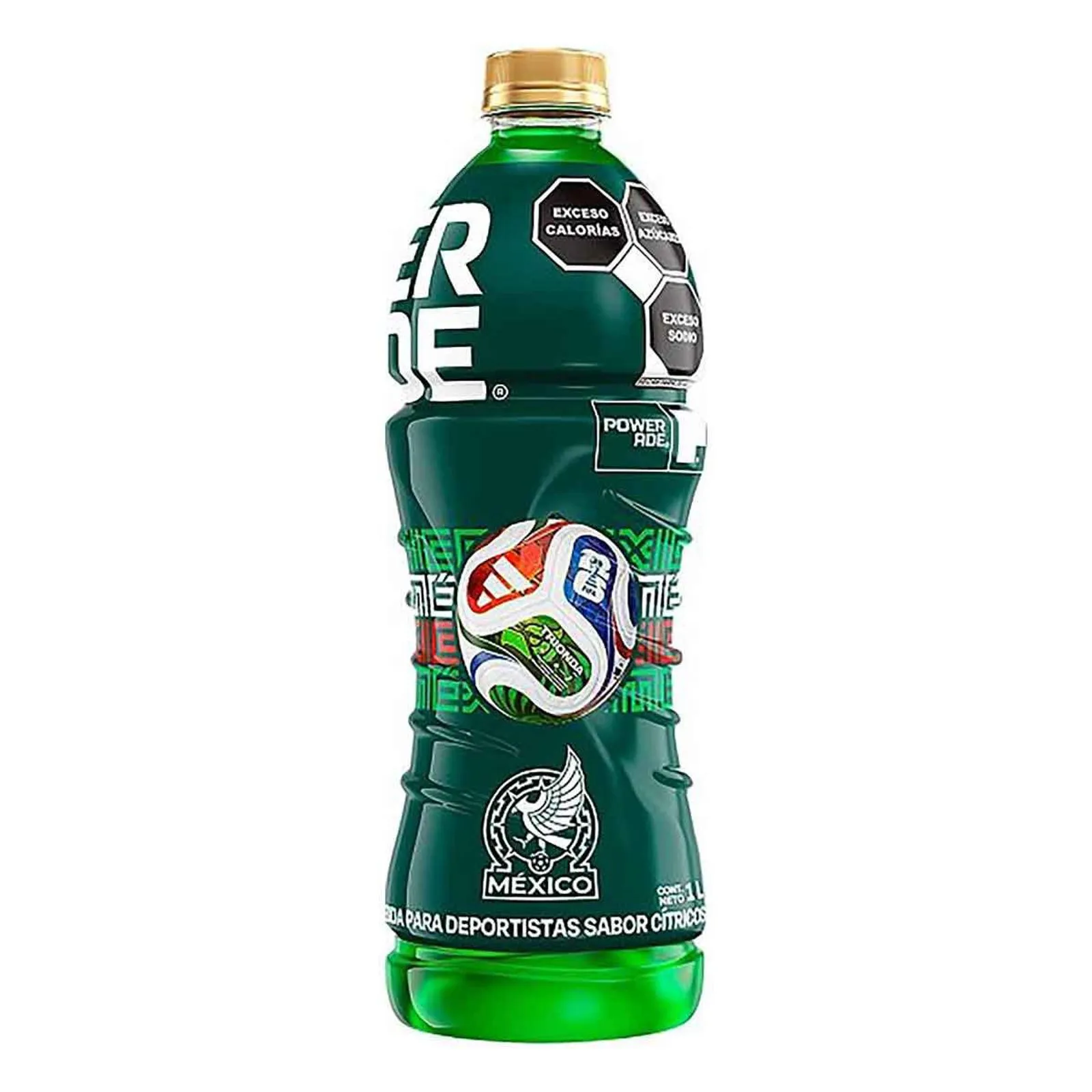 Bebida Isotónica Powerade Frutas de la Pasión 1l