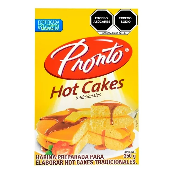Harina para hot cakes Pronto tradicionales 350 g