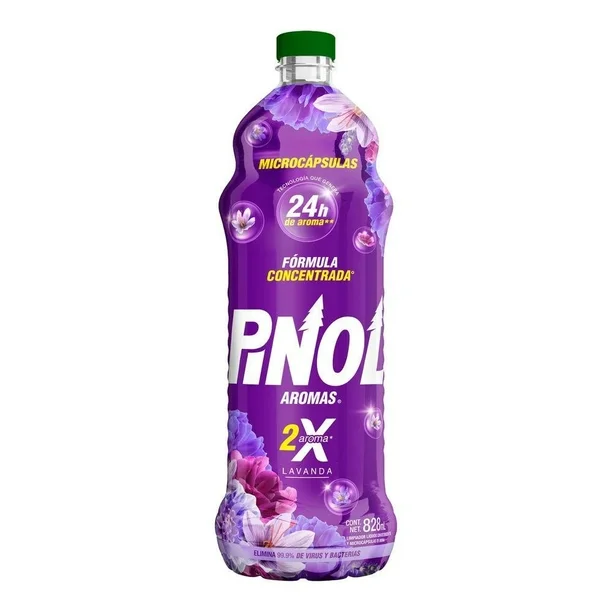 Limpiador líquido Pinol Aromas lavanda 828 ml