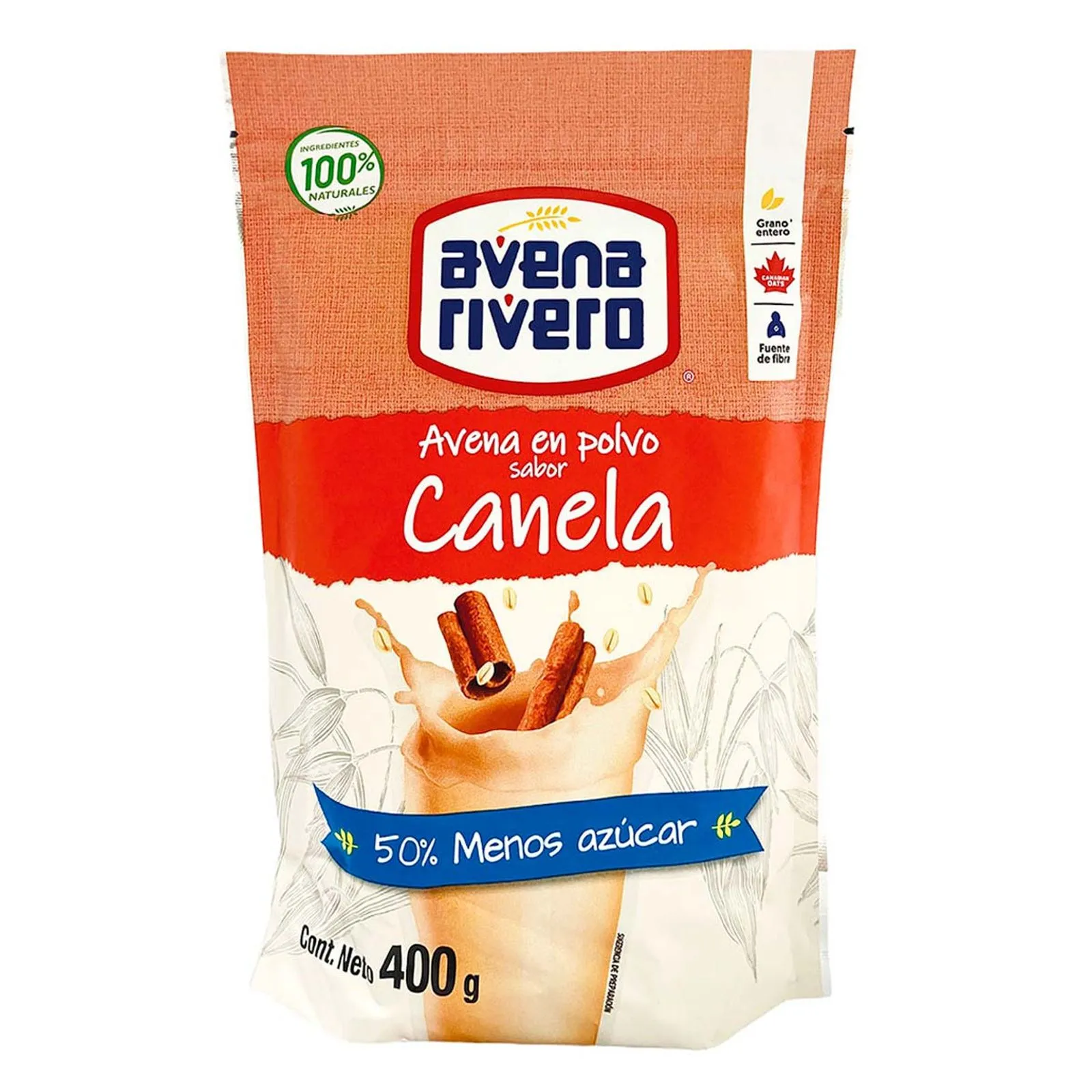 Avena en Polvo Rivero Canela 400g