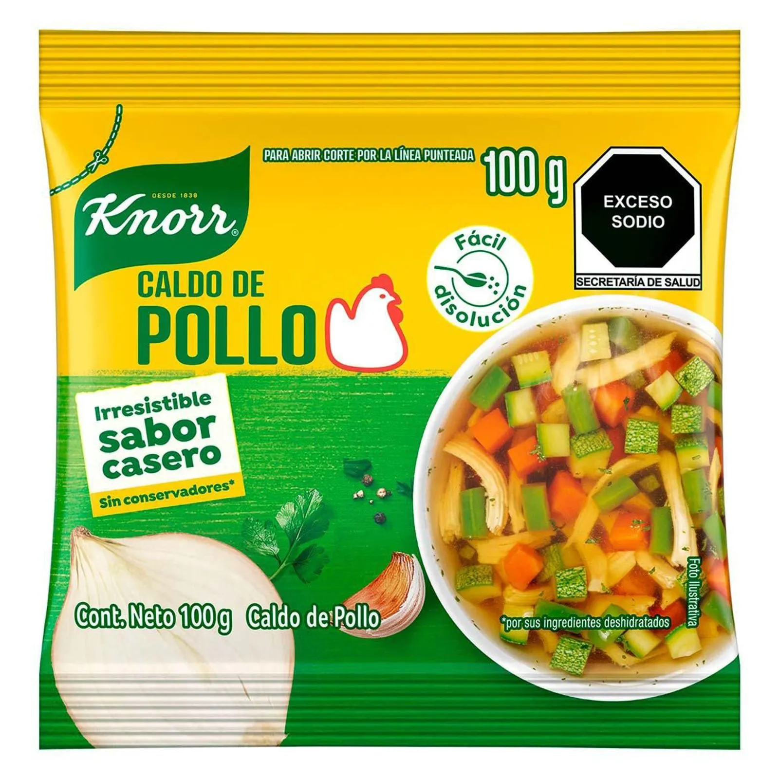 Consome Pollo Knorr Suiza 100g