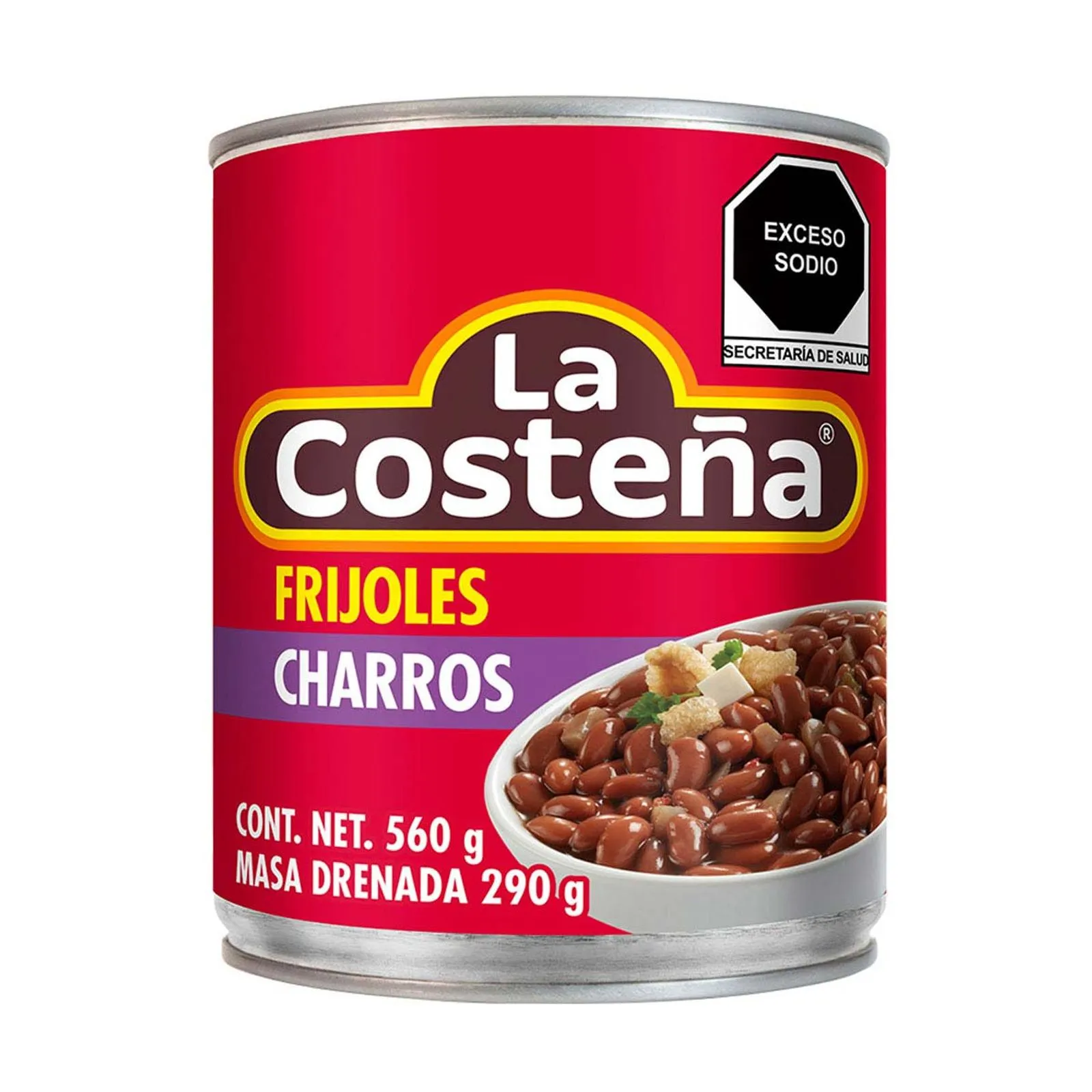 Frijoles La Costeña Charros 560g