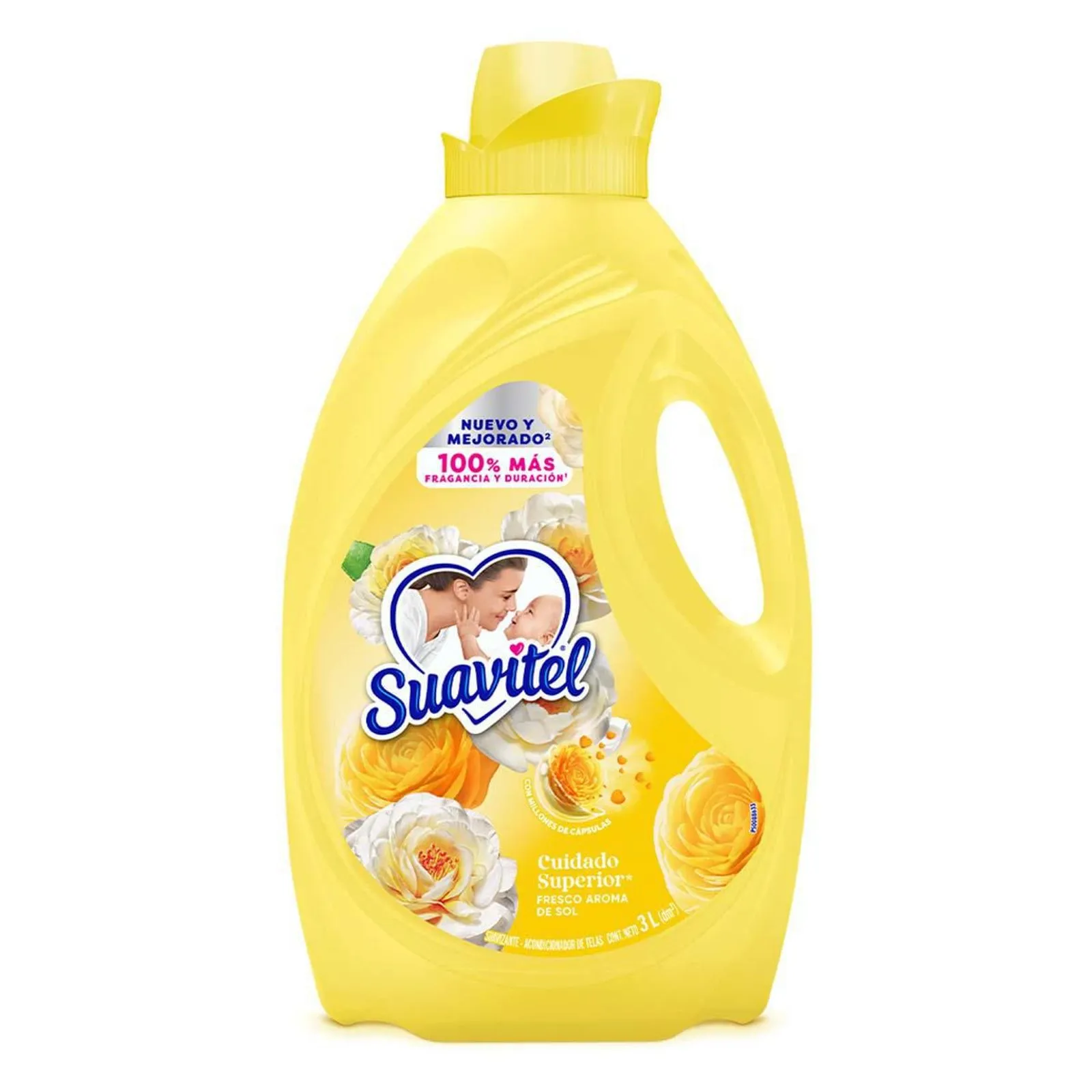 Suavizante de Ropa Suavitel Cuidado Superior Aroma de Sol 3L