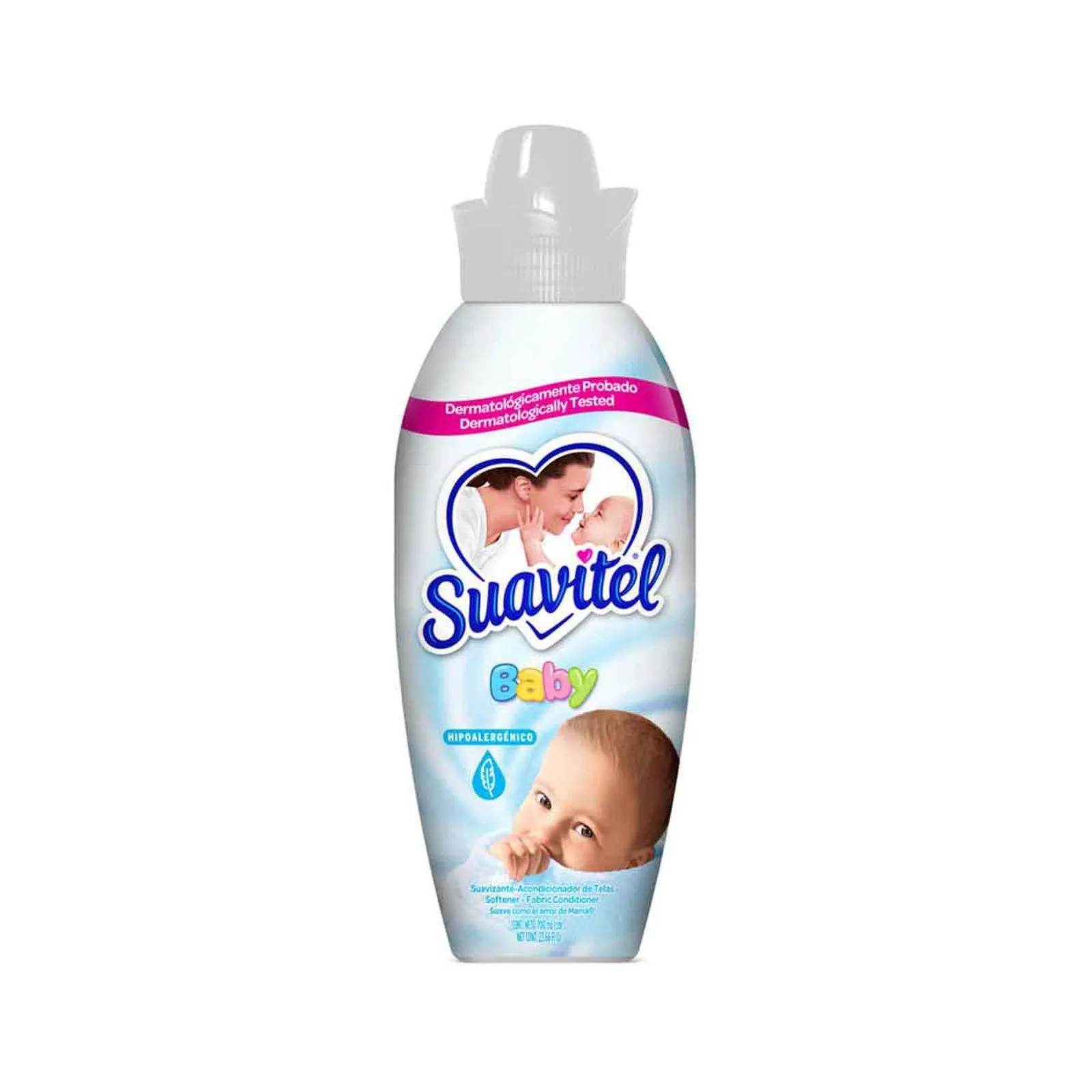 Suavizante de Telas Suavitel Bebé Fórmula Dermatológicamente Probada 700ml