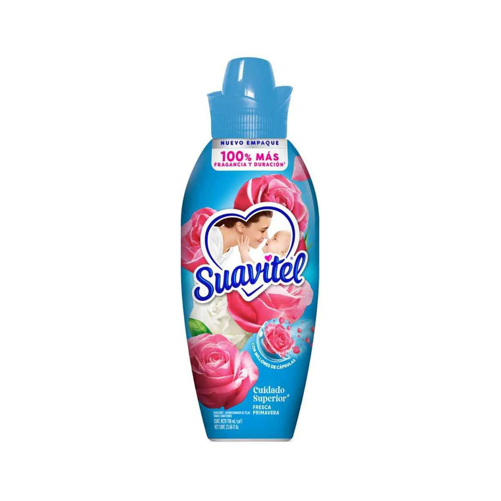 Suavizante de Telas Suavitel Cuidado Superior Fresca Primavera 700ml
