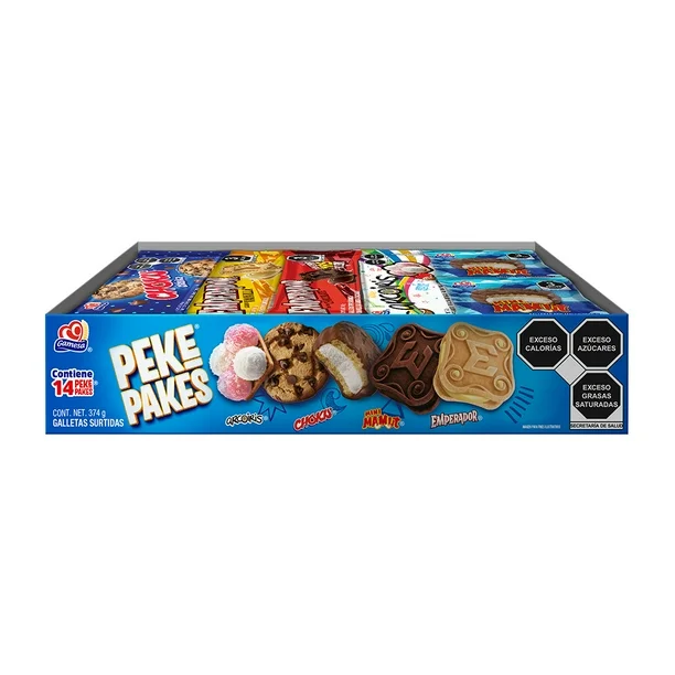 Galletas Peke Pakes surtidas 374 g