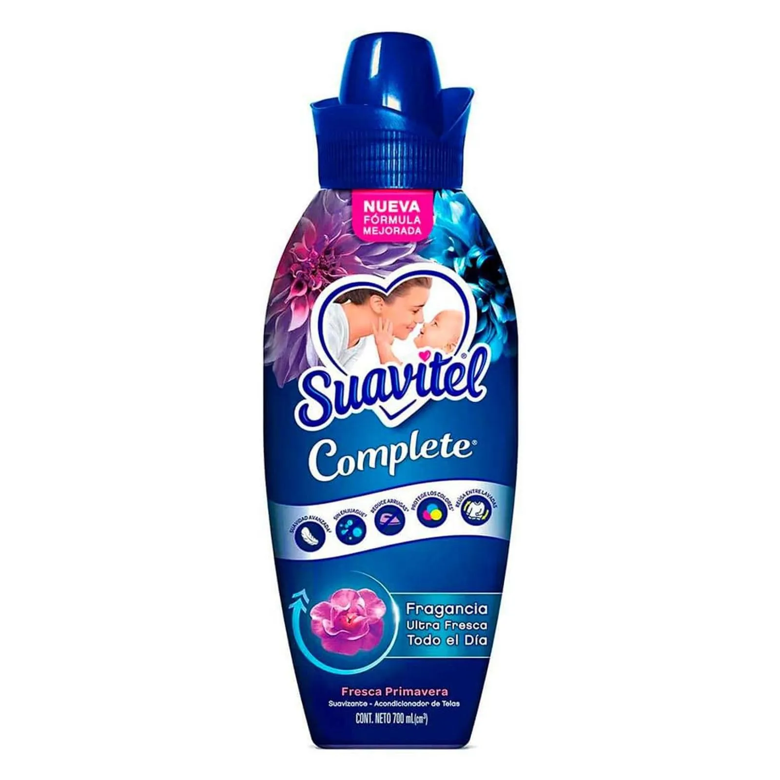 Suavizante de Telas Suavitel Complete Fresca Primavera 700ml